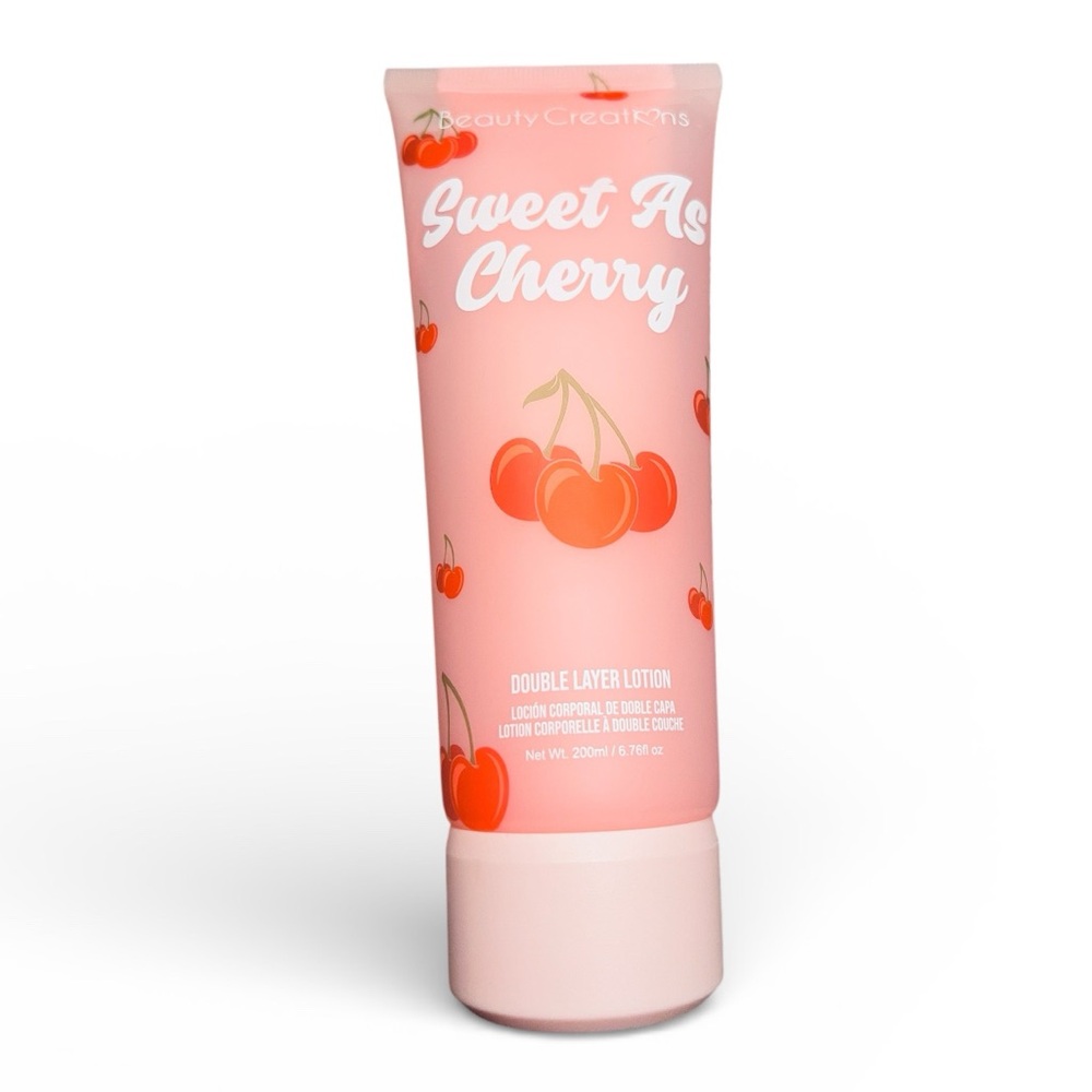 Beauty Creations Sweet As Cherry Double Layer Lotion - Lotion with Body Oil